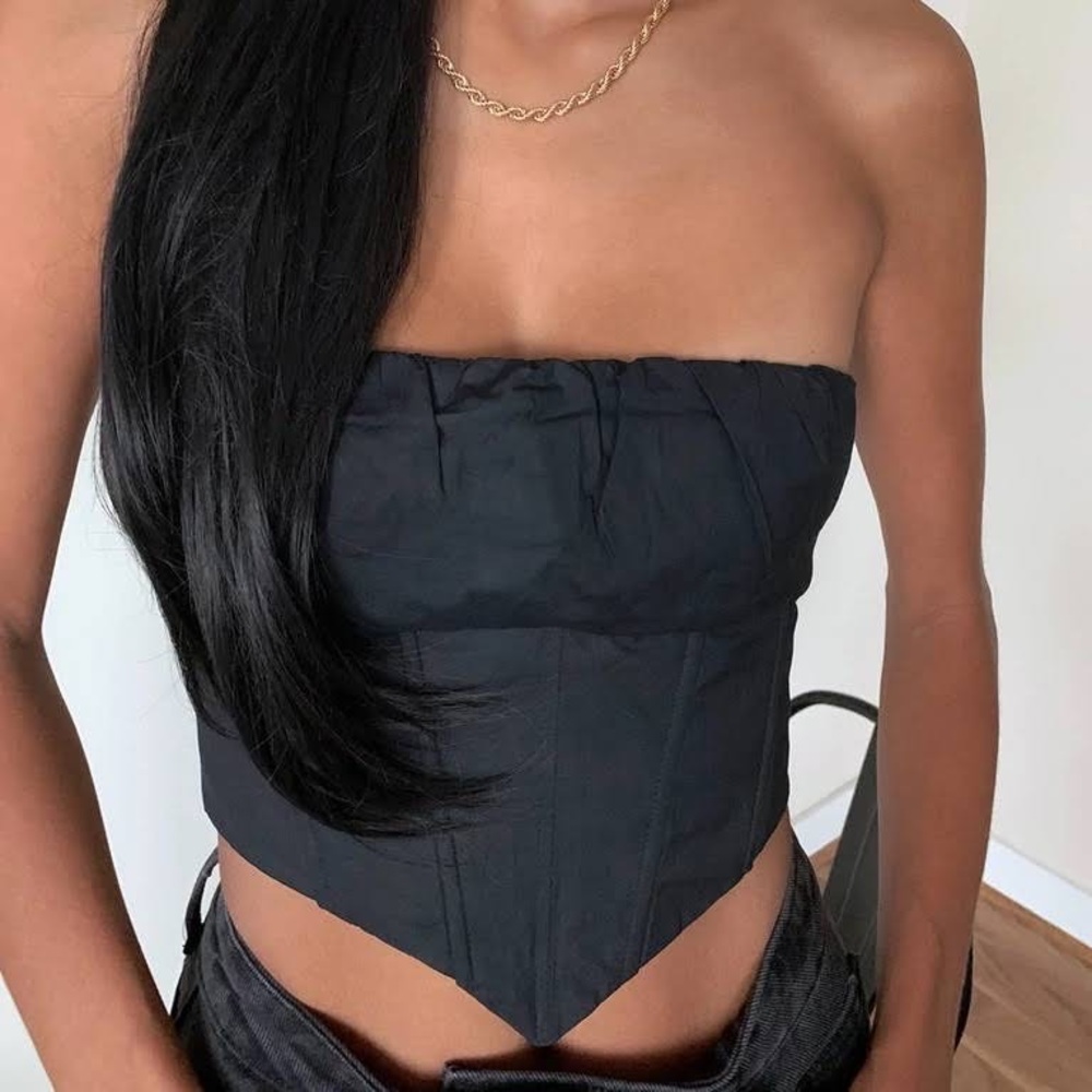 Princess Polly “Ivy Bustier” in Black - US 6